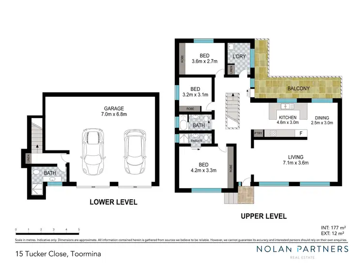 Floorplan of Homely house listing, 15 Tucker Close, Toormina NSW 2452