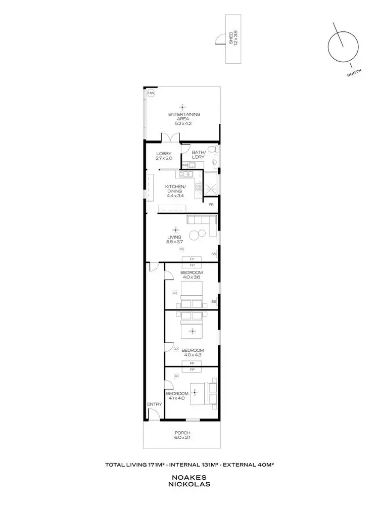 Floorplan of Homely house listing, 60 Wellington Street, Port Adelaide SA 5015