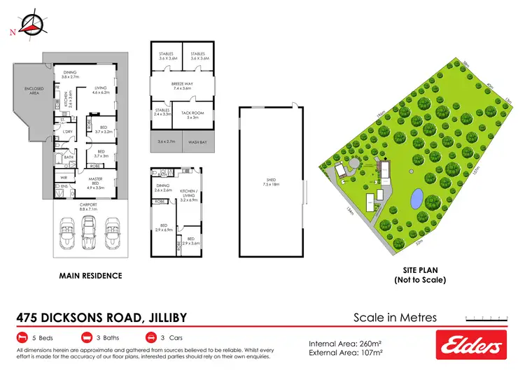 Floorplan of Homely rural property listing, 475 Dicksons Road, Jilliby NSW 2259