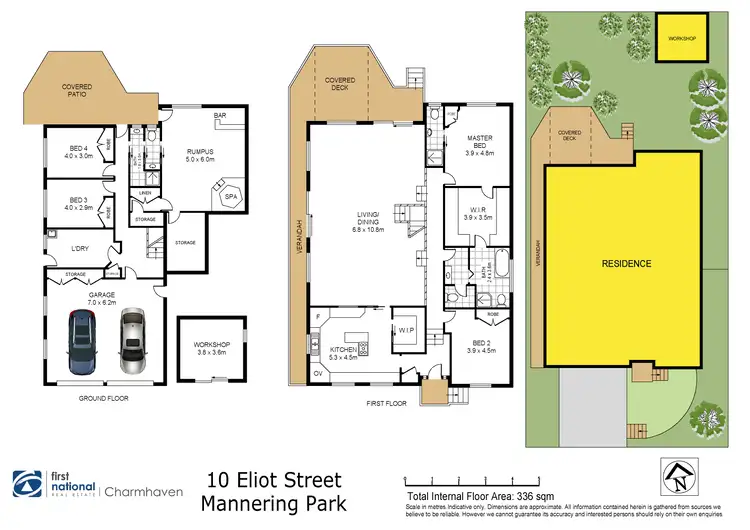 Floorplan of Homely house listing, 10 Eliot Street, Mannering Park NSW 2259