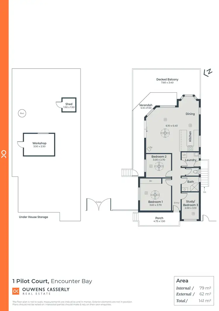 Floorplan of Homely house listing, 1 Pilot Court, Encounter Bay SA 5211