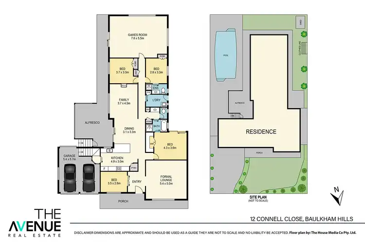 Floorplan of Homely house listing, 12 Connell Close, Baulkham Hills NSW 2153