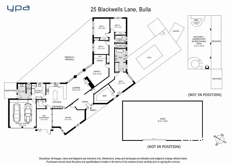 Floorplan of Homely house listing, 25 Blackwells Lane, Bulla VIC 3428