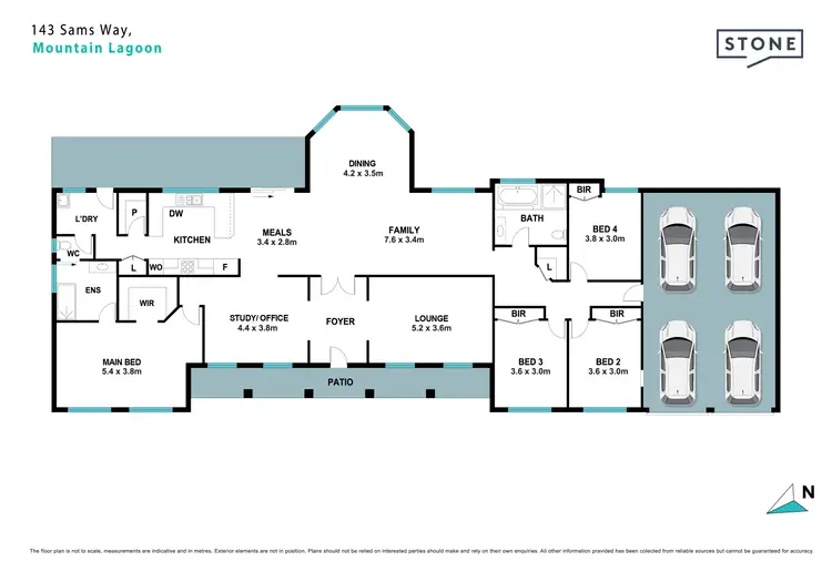 Floorplan of Homely house listing, 143 Sams Way, Bilpin NSW 2758