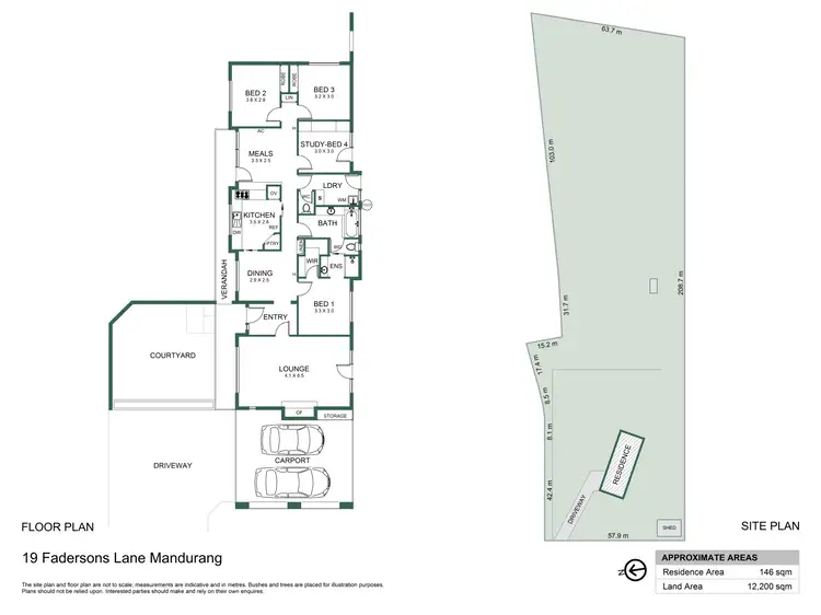Floorplan of Homely house listing, 19 Fadersons Lane, Mandurang VIC 3551