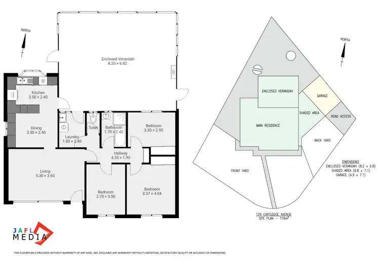 Floorplan of Homely house listing, 192 Cartledge Avenue, Whyalla Stuart SA 5608