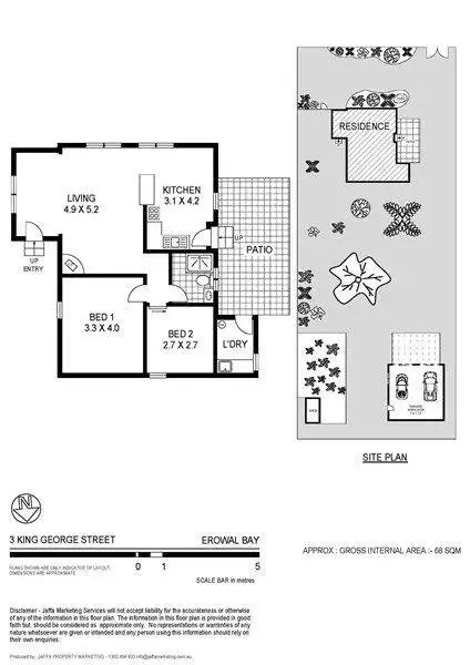 Floorplan of Homely house listing, 3 King George Street, Erowal Bay NSW 2540