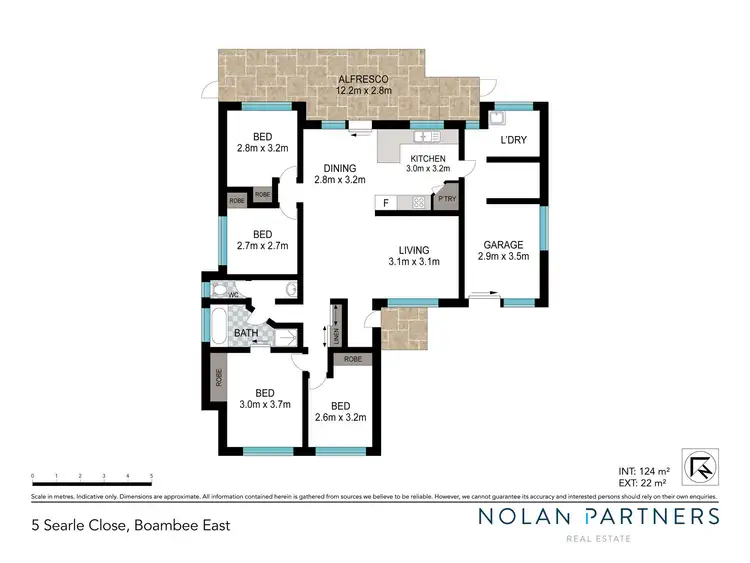 Floorplan of Homely house listing, 5 Searle Close, Boambee East NSW 2452