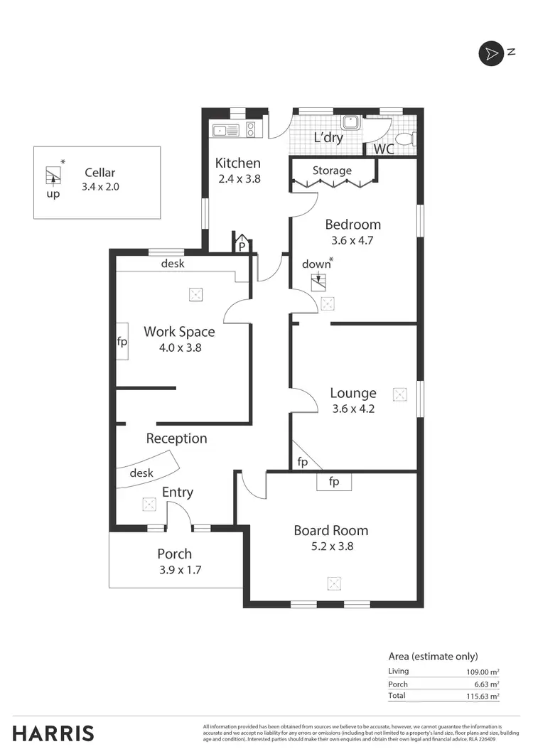 Floorplan of Homely house listing, 15 Ruthven Avenue, Adelaide SA 5000