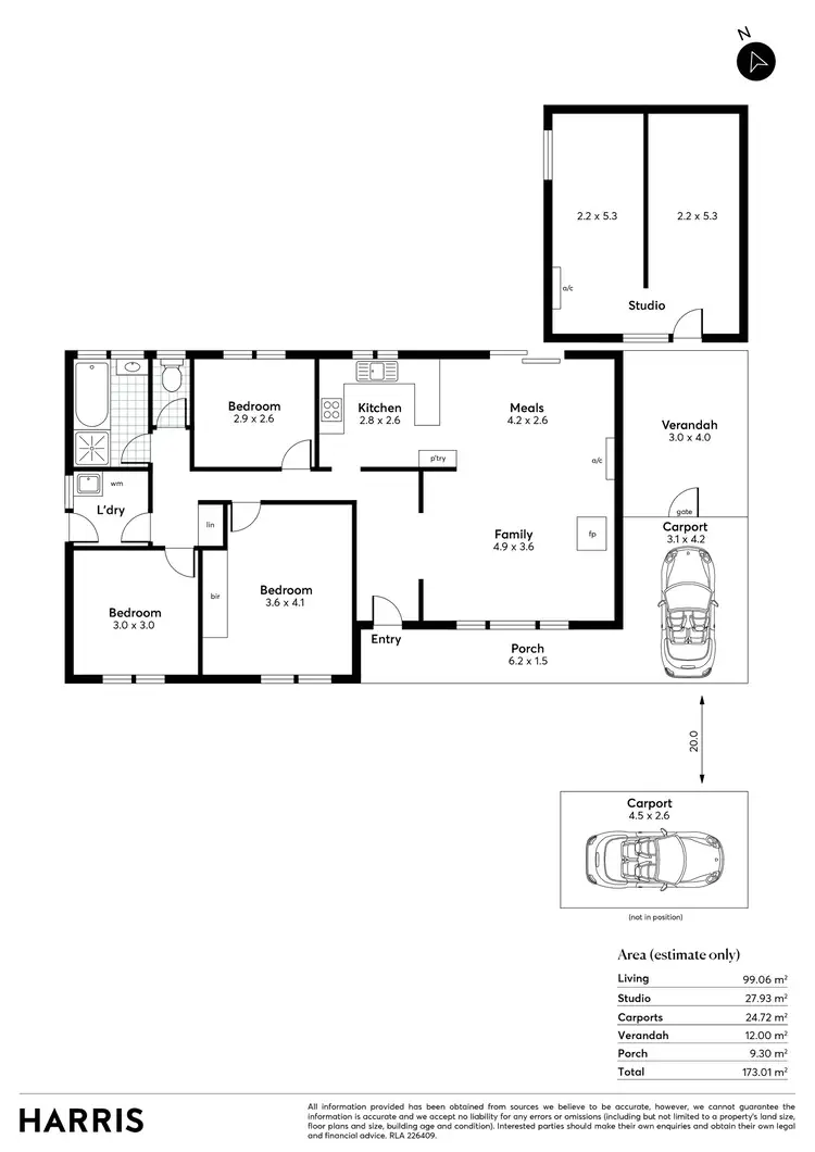 Floorplan of Homely house listing, 89 Osterley Avenue, Bridgewater SA 5155
