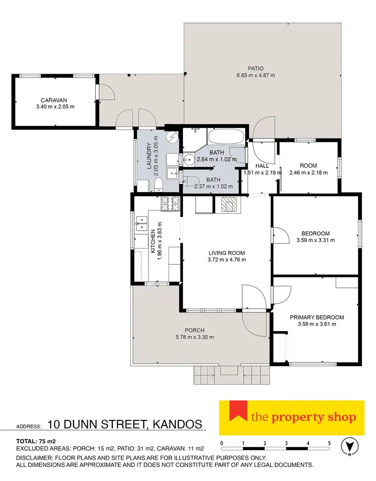 Floorplan of Homely house listing, 10 Dunn Street, Kandos NSW 2848