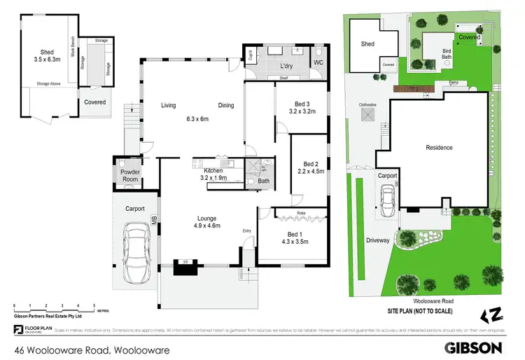 Floorplan of Homely house listing, 46 Woolooware Road, Woolooware NSW 2230