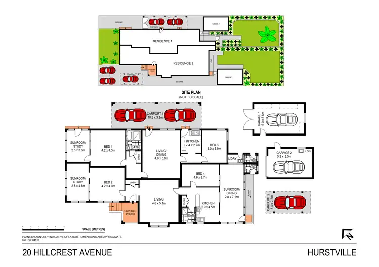 Floorplan of Homely house listing, 20 Hillcrest Avenue, Hurstville NSW 2220