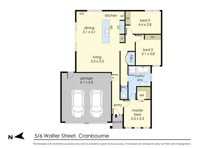 Floorplan of Homely unit listing, 5/6-8 Walter Street, Cranbourne VIC 3977