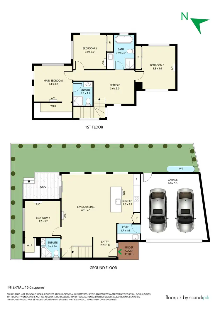 Floorplan of Homely townhouse listing, 14 Terrigal Crescent, Kilsyth VIC 3137