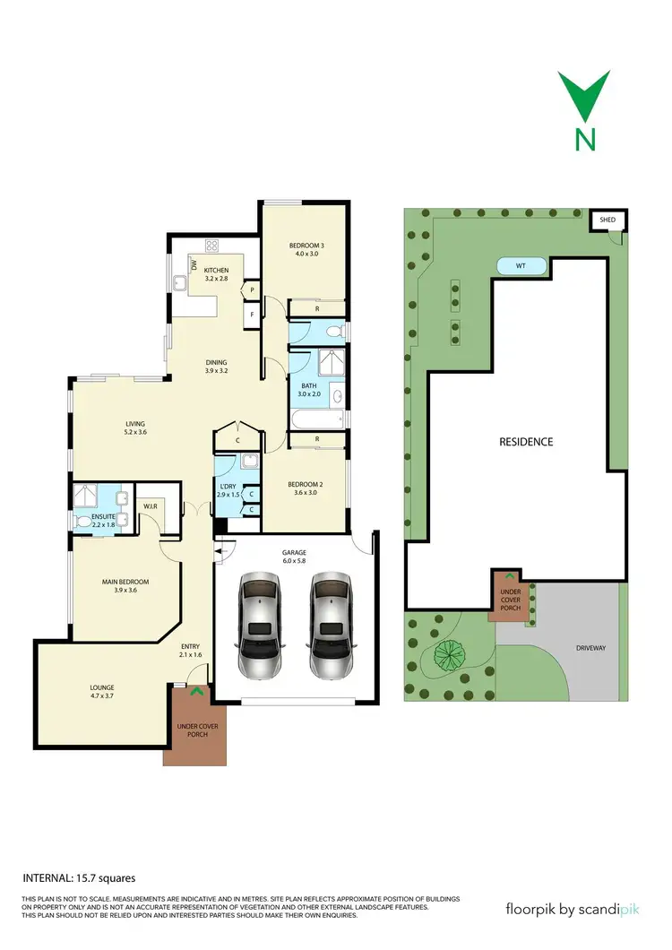 Floorplan of Homely house listing, 5 Hazelwood Road, Boronia VIC 3155