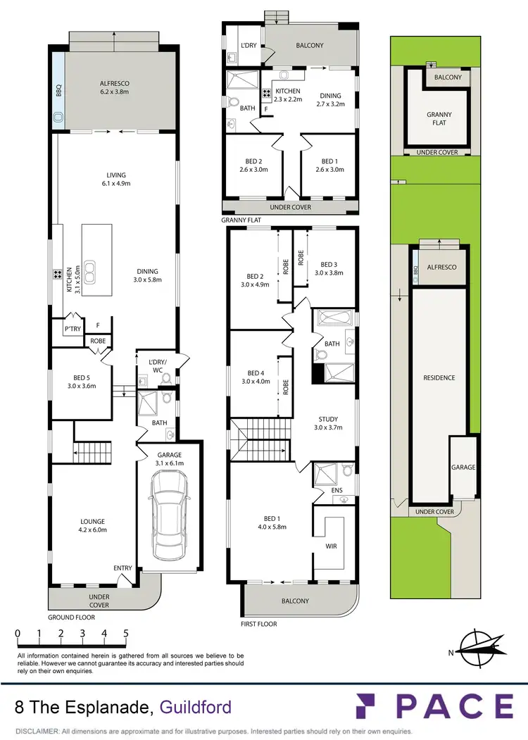 Floorplan of Homely house listing, 8 The Esplanade, Guildford NSW 2161