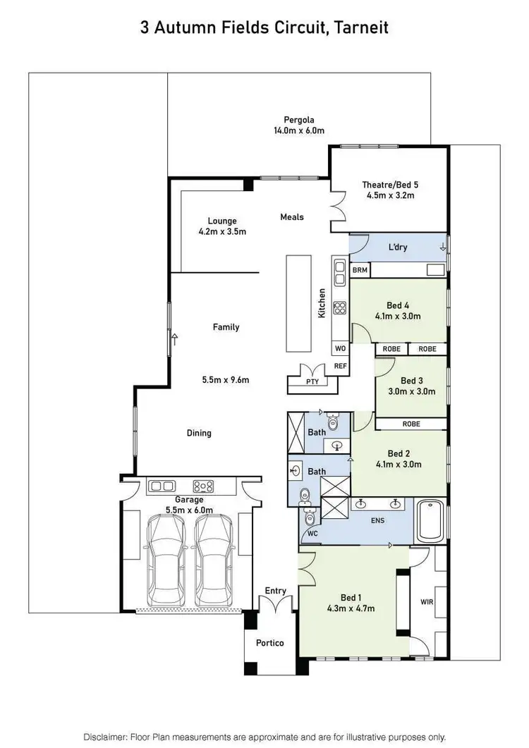 Floorplan of Homely house listing, 3 Autumn Fields Circuit, Tarneit VIC 3029