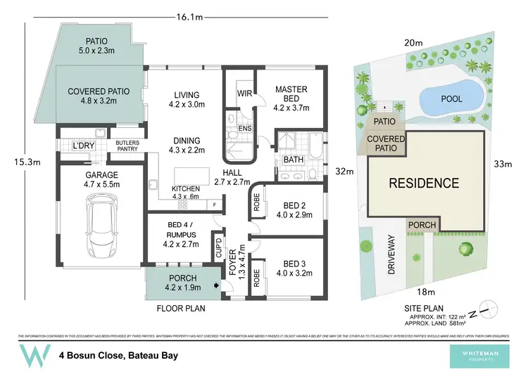 Floorplan of Homely house listing, 4 Bosun Close, Bateau Bay NSW 2261