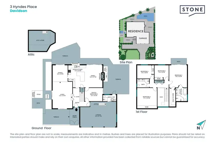 Floorplan of Homely house listing, 3 Hyndes Place, Davidson NSW 2085