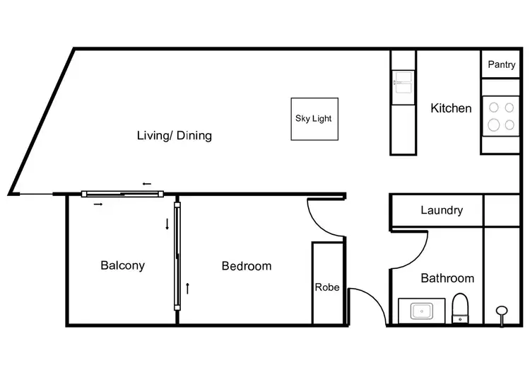 Floorplan of Homely apartment listing, 68/109 Canberra Avenue, Griffith ACT 2603