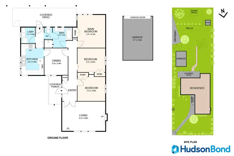 Floorplan of Homely house listing, 22 Calembeena Avenue, Hughesdale VIC 3166