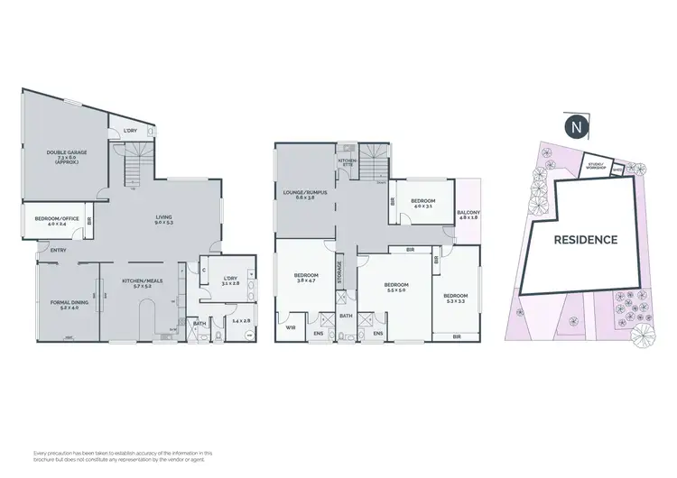 Floorplan of Homely house listing, 4 Diplomat Drive, Thomastown VIC 3074