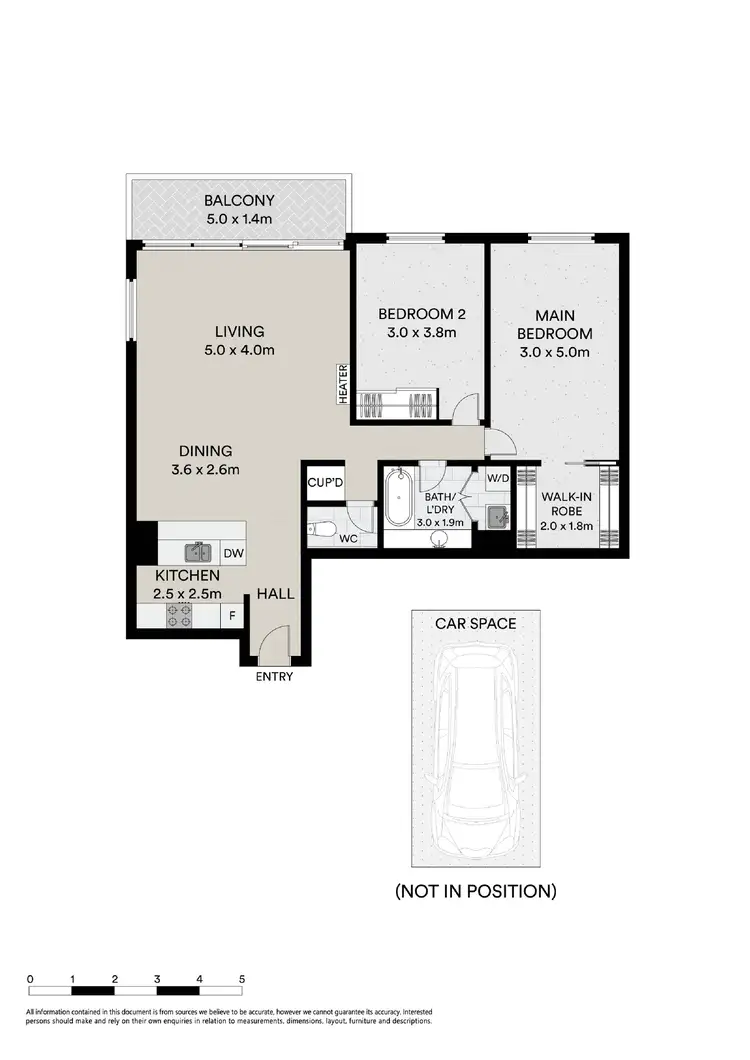 Floorplan of Homely apartment listing, 91/632 St Kilda Road, Melbourne VIC 3004