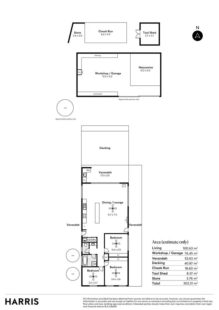 Floorplan of Homely house listing, 15 Lakeside Avenue, Clayton Bay SA 5256