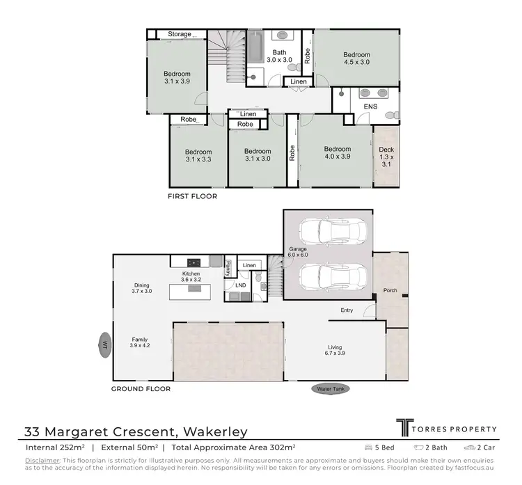 Floorplan of Homely house listing, 33 Margaret Crescent, Wakerley QLD 4154
