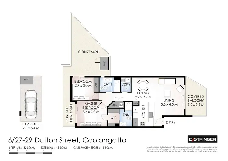 Floorplan of Homely unit listing, 6/27-29 Dutton Street, Coolangatta QLD 4225