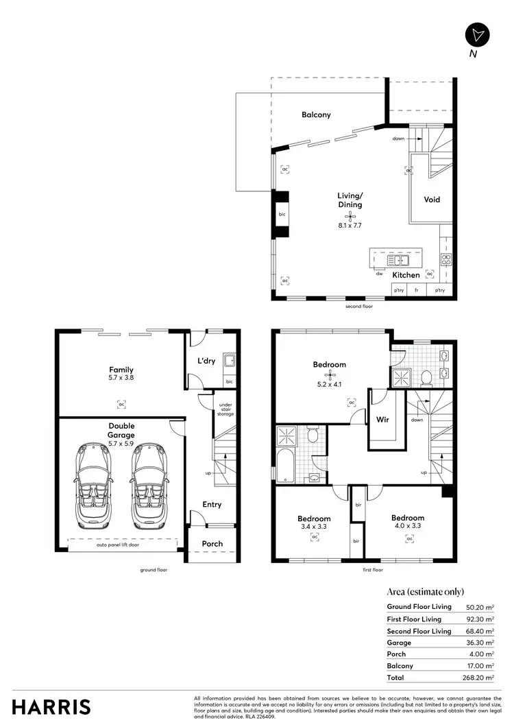 Floorplan of Homely townhouse listing, 17/294-302 Port Elliot Road, Hayborough SA 5211