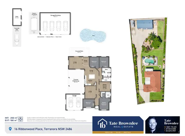 Floorplan of Homely house listing, 16 Ribbonwood Place, Terranora NSW 2486