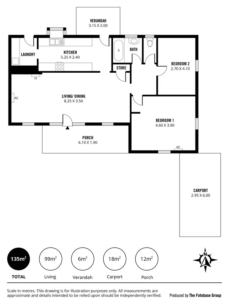 Floorplan of Homely house listing, 35 Norrie Avenue, Clovelly Park SA 5042
