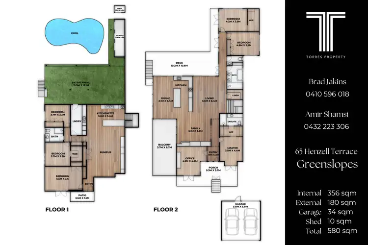 Floorplan of Homely house listing, 65 Henzell Terrace, Greenslopes QLD 4120