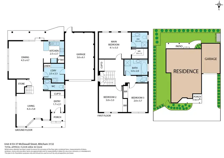 Floorplan of Homely unit listing, 4/33-37 McDowall Street, Mitcham VIC 3132