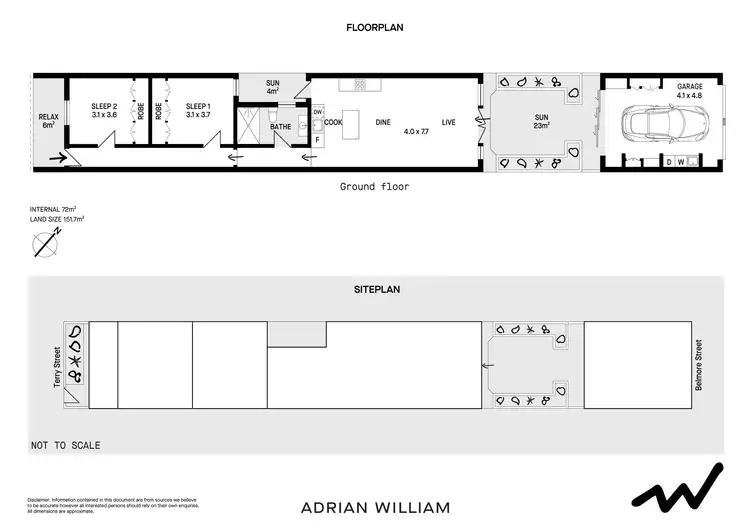 Floorplan of Homely house listing, 117 Terry Street, Tempe NSW 2044