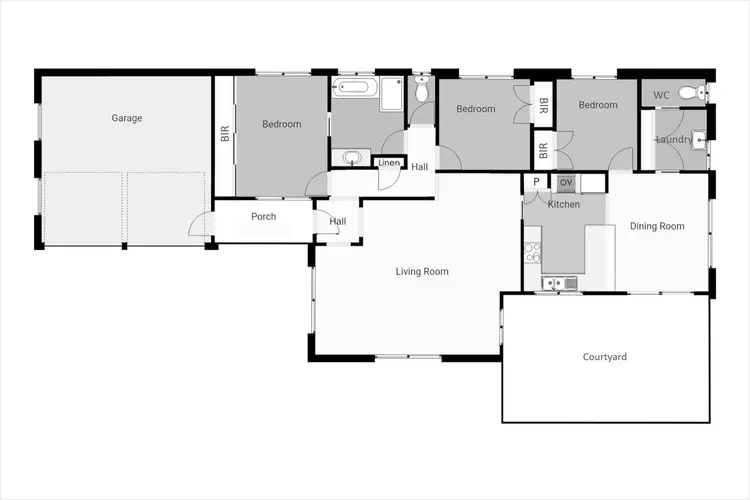 Floorplan of Homely house listing, 17 Tucana Place, Forster NSW 2428