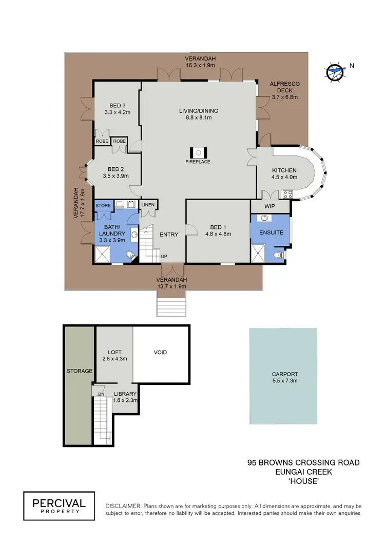 Floorplan of Homely house listing, 95 Browns Crossing Road, Eungai Creek NSW 2441