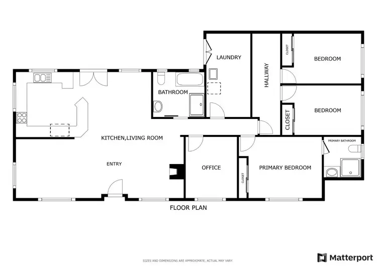 Floorplan of Homely house listing, 21 Cossack Close, Orange NSW 2800
