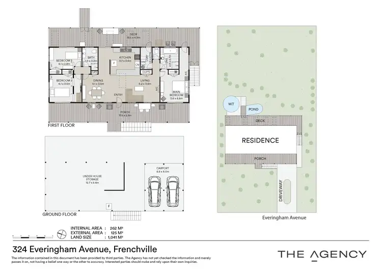 Floorplan of Homely house listing, 324 Everingham Avenue, Frenchville QLD 4701