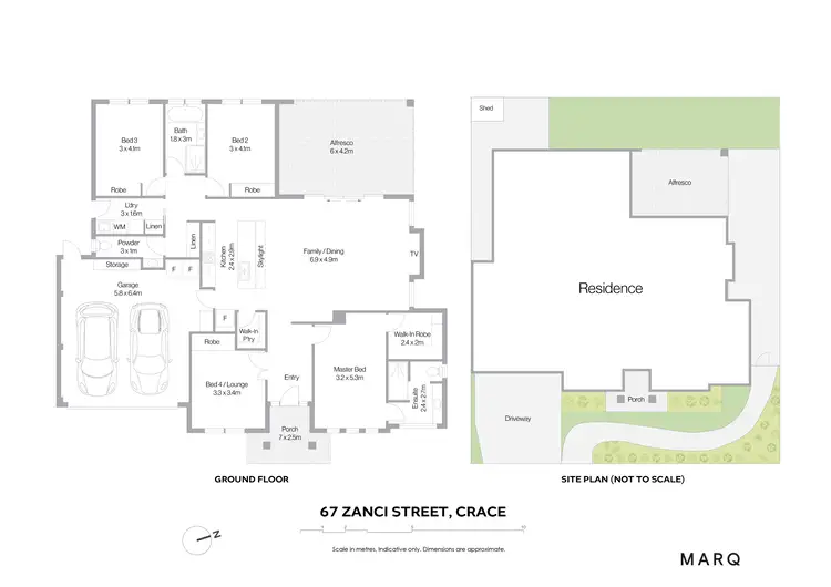 Floorplan of Homely house listing, 67 Zanci Street, Crace ACT 2911