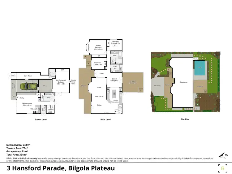 Floorplan of Homely house listing, 3 Hansford Parade, Bilgola Plateau NSW 2107