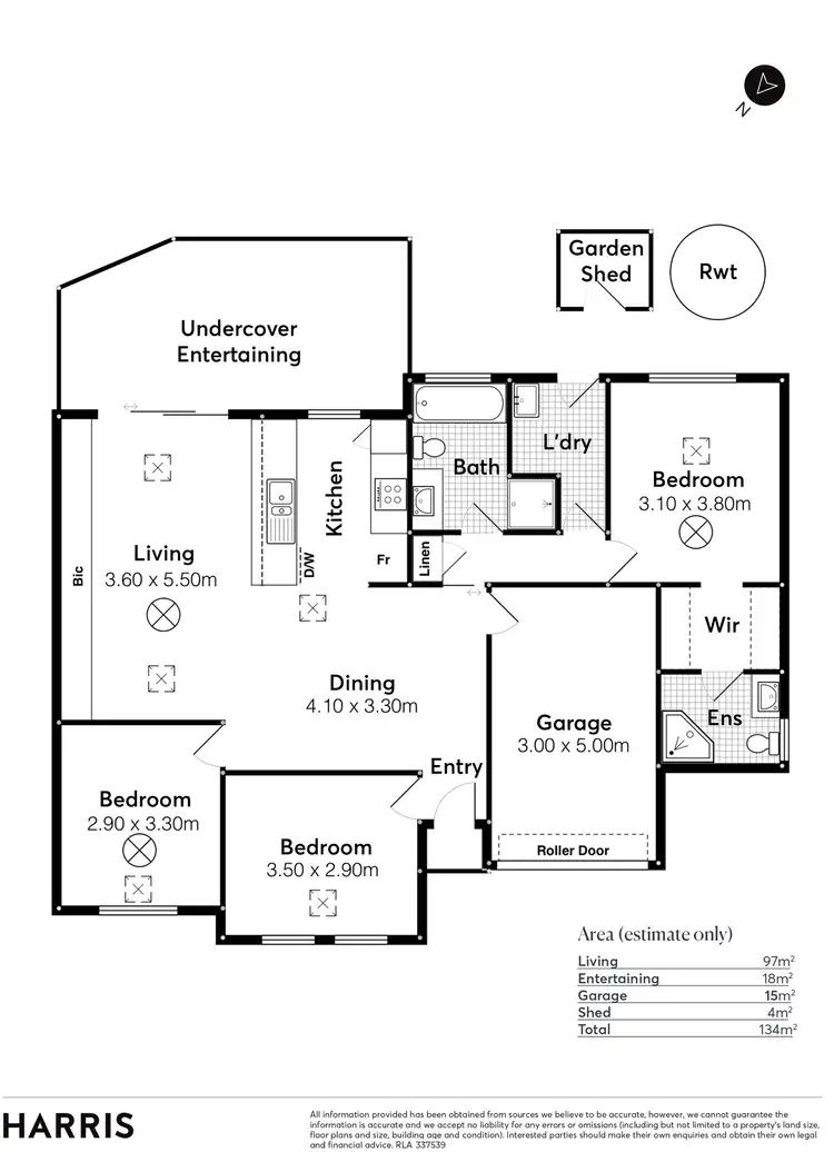 Floorplan of Homely villa listing, 6 Churchill Road, Victor Harbor SA 5211
