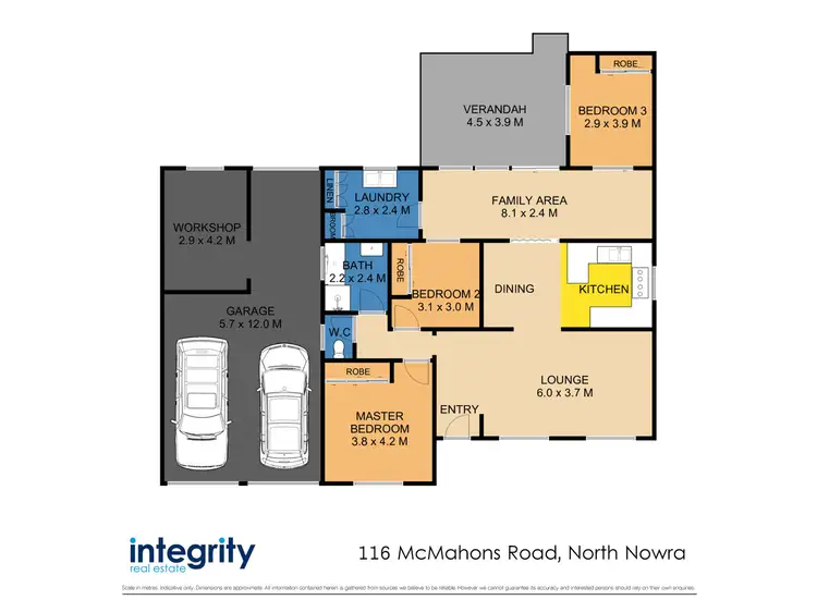 Floorplan of Homely house listing, 116 McMahons Road, North Nowra NSW 2541