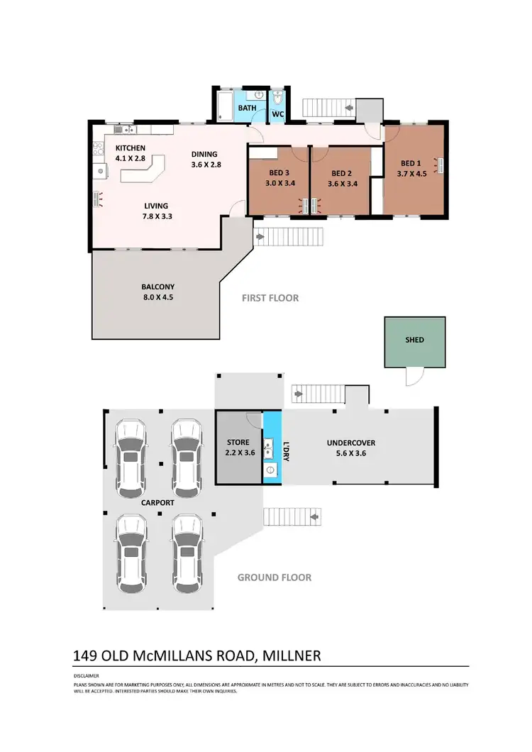 Floorplan of Homely house listing, 149 Old McMillans Road, Millner NT 810