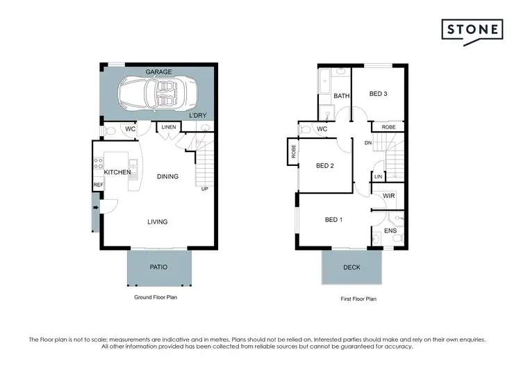Floorplan of Homely townhouse listing, 3/3 Patterson Street, Petrie QLD 4502