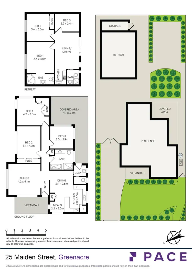 Floorplan of Homely house listing, 25 Maiden Street, Greenacre NSW 2190