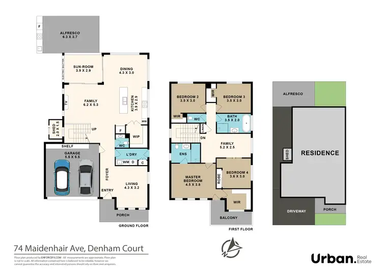 Floorplan of Homely house listing, 74 Maidenhair Avenue, Denham Court NSW 2565