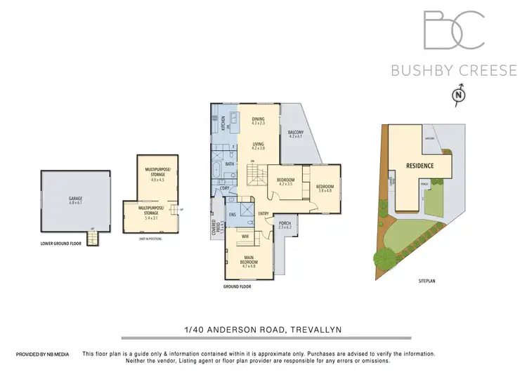 Floorplan of Homely house listing, 1/40 Anderson Road, Trevallyn TAS 7250
